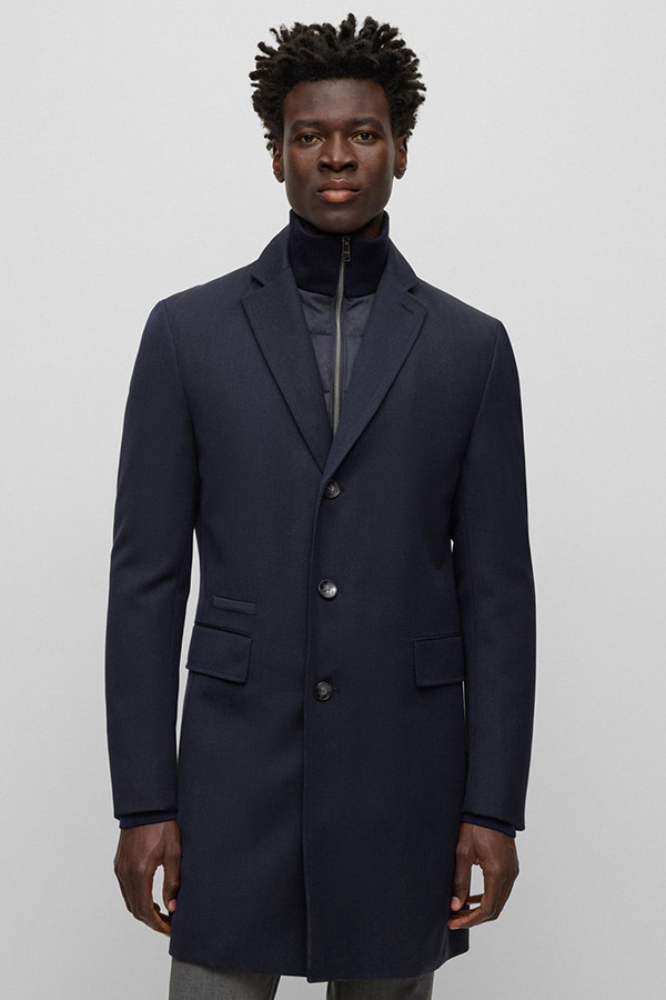 ΠΑΛΤΟ BOSS - 404 ΜΠΛΕ